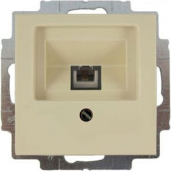 Abb Basic 55 Telefonsteckdose Ohne Rahmen Abb Basic 55 Telefonsteckdose Ohne Rahmen