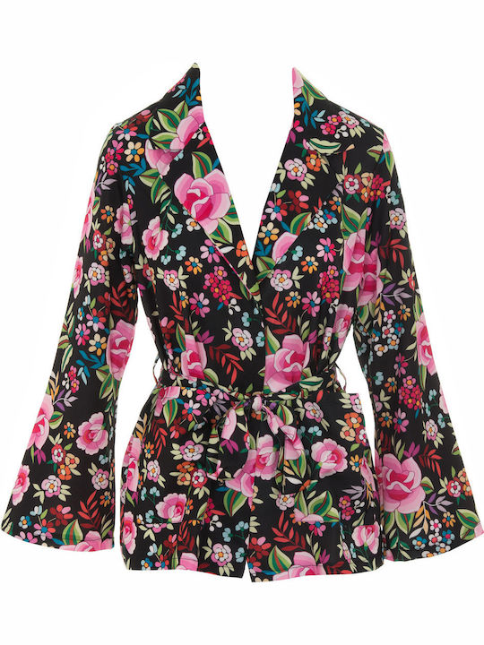 Kendall + Kylie Γυναικείο Σακάκι Rose Print
