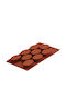 Horecabar Φόρμα Ζαχαροπλαστικής για Cupcakes/Muffins από Σιλικόνη 9 Θέσεων