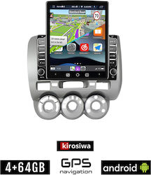 Kirosiwa Car-Audiosystem für Honda Jazz 2002-2008 (Bluetooth/USB/AUX/WiFi/GPS/Apple-Carplay) mit Touchscreen 9.7"