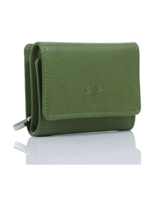 335 Small Leather Women's Wallet Grass