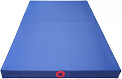 Olympus Sport Στρώμα Γυμναστικής Αναδιπλούμενο Μπλε (244x100x15cm)