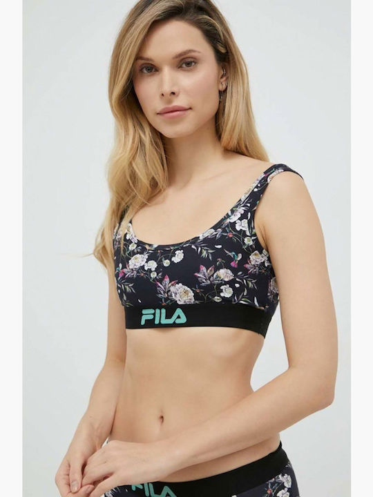 FILA Reggiseno Donna Frauen Sport-BHs Sport-BH Schwarz