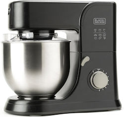Black & Decker Стенд миксер 1000W с Неръждаема Купа 5.2лт Black & Decker Стенд миксер 1000W с Неръждаема Купа 5.2лт