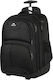 Matein Waterproof 18" Laptop Bag with Casters Black 1178