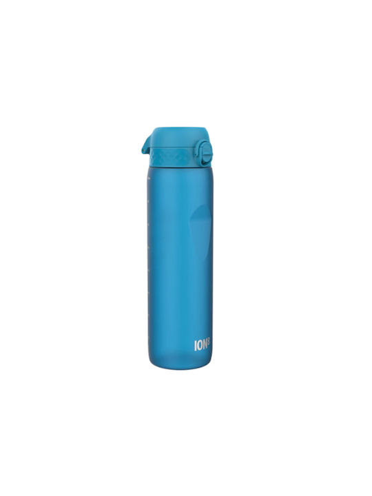 Ion8 Quench Water Bottle Plastic Bike 1000ml Blue