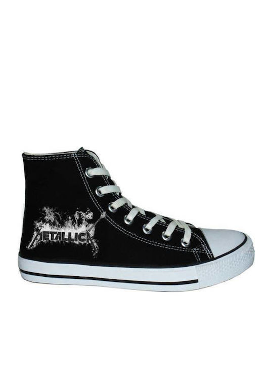 Takeposition Metallica Sneakers Μαύρα Takeposition Metallica Sneakers Μαύρα