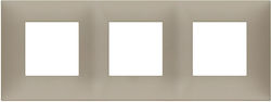 Vimar Schalterrahmen in Beige Farbe 09666.12