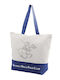 Beverly Hills Polo Club Beach Bag White