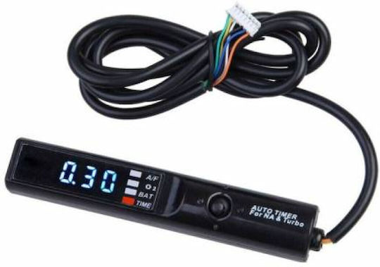 Ψηφιακό Όργανο Turbo Timer Αυτοκινήτου για τοποθέτηση στο Ταμπλό