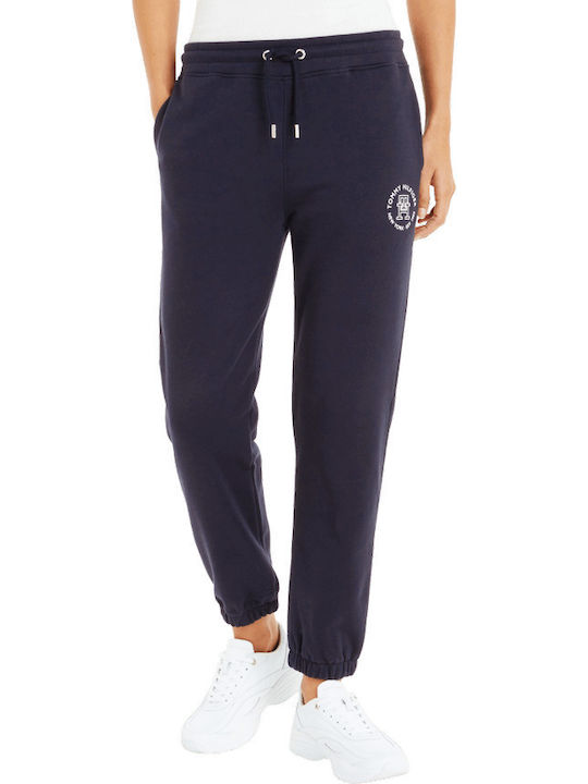 Tommy Hilfiger Women s Jogger Sweatpants Navy Blue WW0WW40083DW5