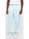 Sweatpants with Elastic Light Blue