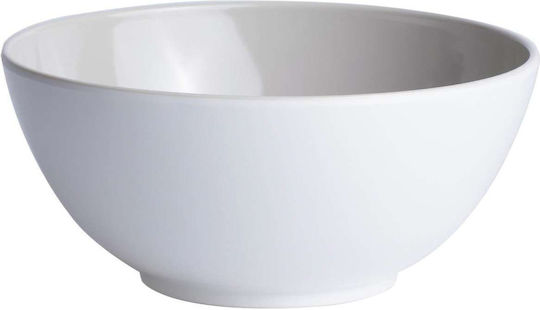 Marine Business Cereal Serving Bowl Round made of Melamine White with Diameter 13cm 6pcs