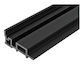 Umzäunung Deck aus PVC 4.6x8.9x290cm Braune