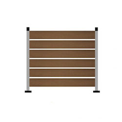Dedron Deck Περίφραξης Κήπου από WPC 360x12x2εκ. Καφέ Dedron Deck Περίφραξης Κήπου από WPC 360x12x2εκ. Καφέ