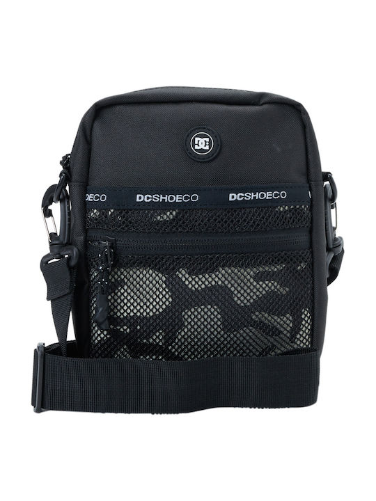 DC Herrentasche Schulter / Crossbody Schwarz
