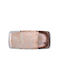 GTSA Servierplatte Rechteckig aus Porzellan Rosa 34x15cm 6Stück