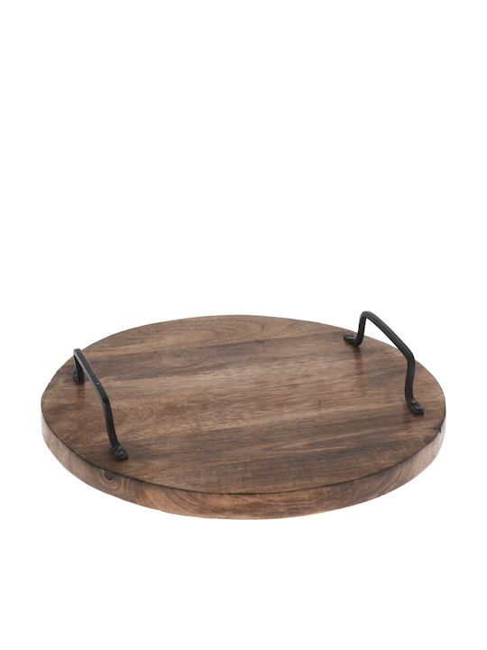 Patio Wooden Cheese Serving Platter 30x6cm
