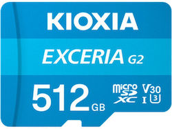 Kioxia Exceria G2 microSDXC 512GB Clasa 10 U3 V30 UHS-II