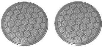 Compotech Speaker Ring Car Audi A5 Mercedes-Benz V Seat Cordoba / Leon / Toledo Volkswagen Beetle / Golf / Lupo / Passat / Polo 2pcs