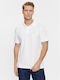Polo Herrenbluse Kurzarm Weiße
