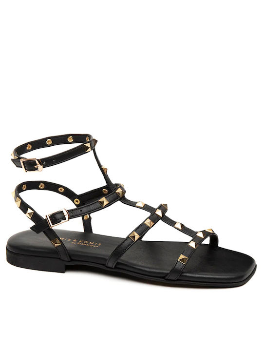 Komis & Komis Leder Flache Sandalen für Damen m...