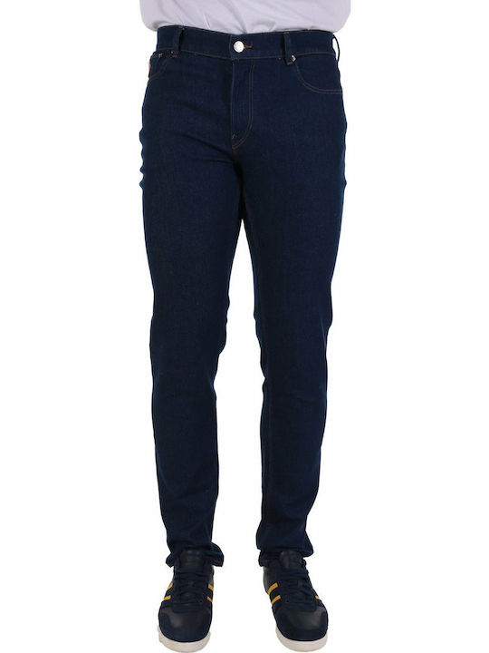 Men's Jeans Pants with Slim Tapered Fit Navy Blue