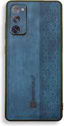 Bodycell Pattern Back Cover Δερμάτινο Μπλε (Gal...