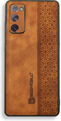 Bodycell Pattern Back Cover Δερμάτινο Καφέ (Gal...