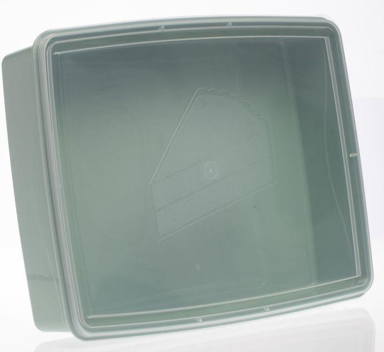 Cyclops Plastic Lunch Box Sweety Gray 4200ml