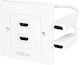 LogiLink Complete Audio & Video HDMI Socket White AH0015
