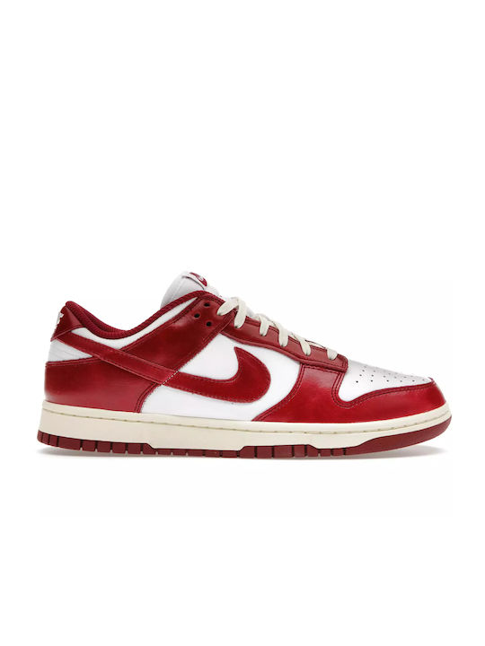 Nike Dunk Γυναικεία Sneakers White / Team Red / Coconut Milk