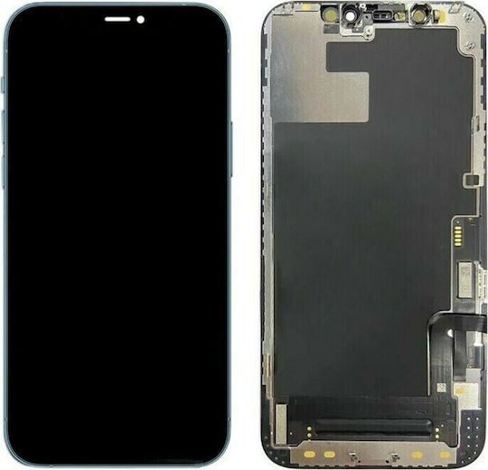 Οθόνη GX Hard OLED με Μηχανισμό Αφής για iPhone 12 Pro Max (Μαύρο)