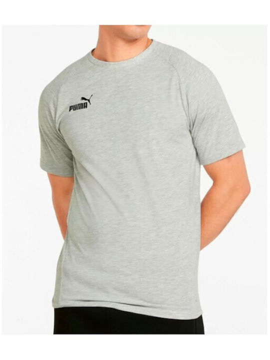 Puma Team Final Herren T-Shirt Kurzarm Gray