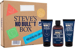 Steve's No Bull***t Box Fresh Face All Day Комплект за грижа за кожата за Почистване на лицето