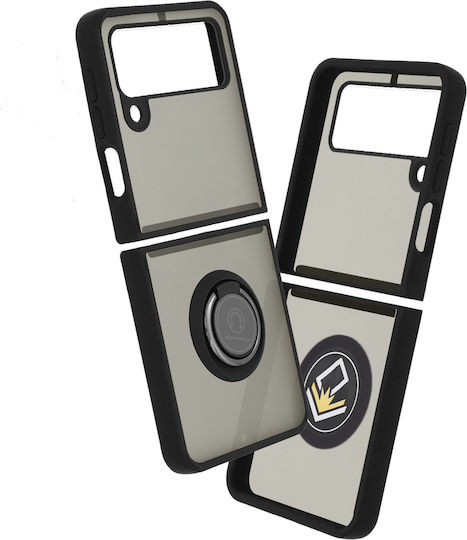 Techsuit Techsuit Glinth Back Cover Πλαστικό / Σιλικόνης 2mm Μαύρο (Galaxy Z Flip3 5G)