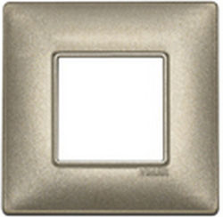 Vimar Switch Frame 1 Position Vertical Installation in Bronze Color 14647.70