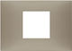 Vimar Horizontal Switch Frame 1-Slot Silver 096...