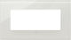 Vimar Στοιχείων BS Switch Frame White 22649.71
