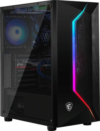Vengeance Ghost-U2 MSI Edition Gaming Desktop PC (Ryzen 5-5500/16GB DDR4/480GB SSD/GeForce RTX 4070/No OS)