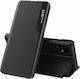 Techsuit eFold Buchen Sie Synthetisches Leder Schwarz (Galaxy A71)