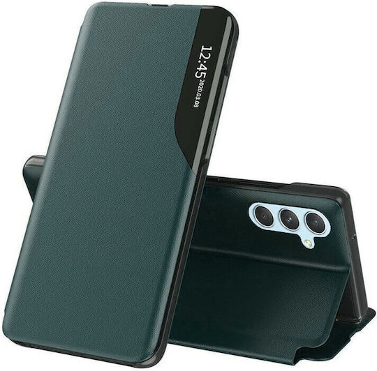 Techsuit eFold Book Synthetic Leather Green (Galaxy A34)