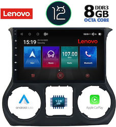 Lenovo Car-Audiosystem für Jeep Wrangler 2011-2017 (Bluetooth/USB/WiFi/GPS) mit Touchscreen 10.1"