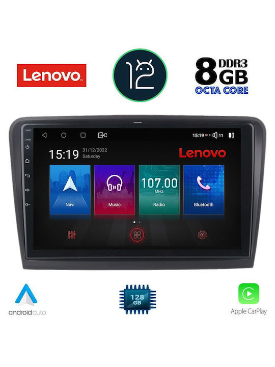 Lenovo Sistem Audio Auto pentru Skoda Superb 2008-2015 (Bluetooth/USB/WiFi/GPS) cu Ecran Tactil 10.1"