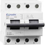 Elmark 2-Poles General Use Panel Push Button Switch 125A