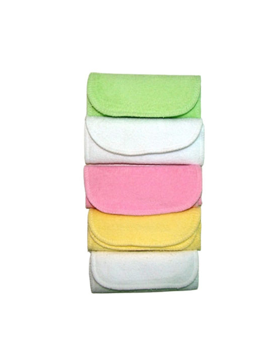 Shoulder Burp Cloth Multi 28x28cm 5pcs