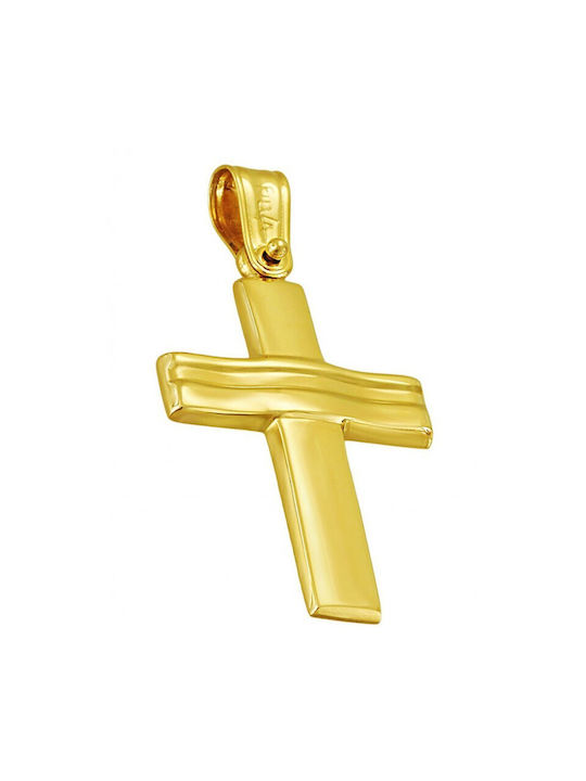 Gold Cross ST25402F 18 Carat Gold Cross