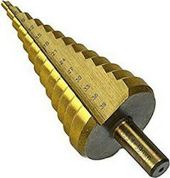 Delta Burghiu Conic HSS Titan cu Tija Cilindrică pentru Metal 4-39mm Delta Burghiu Conic HSS Titan cu Tija Cilindrică pentru Metal 4-39mm