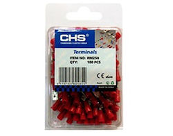 CHS 01.036.0485 Schnelltrennung Mit Isolierung Rote 100 Stück CHS 01.036.0485 Schnelltrennung Mit Isolierung Rote 100 Stück