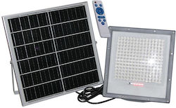 Adeleq Mε Solar LED Floodlight 30W Natural White 4000K with Photocell and Remote Control